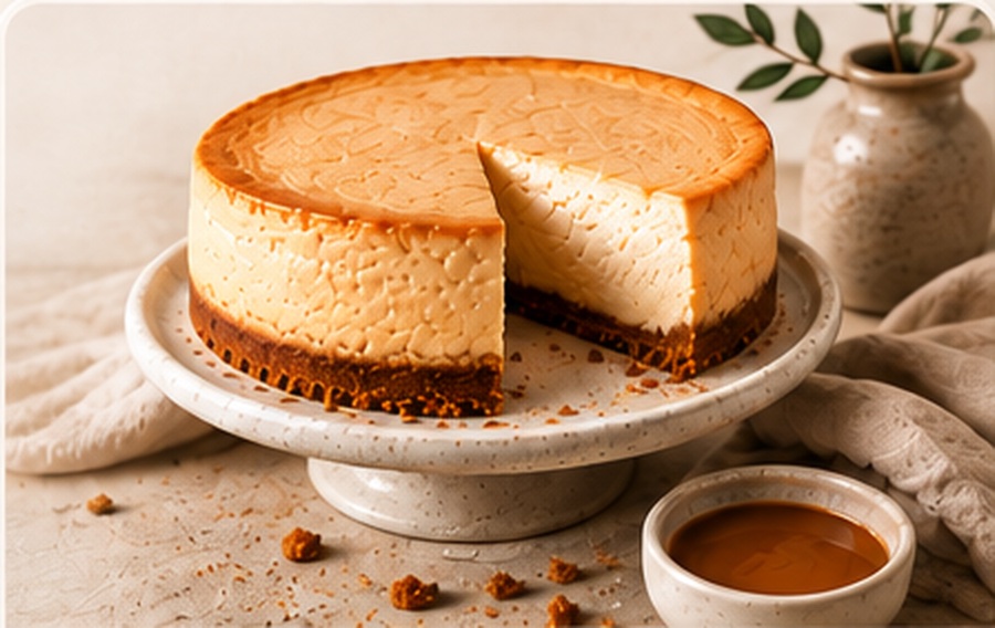 Classic New York cheesecake
