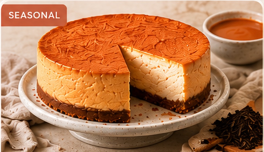 Thai Tea cheesecake